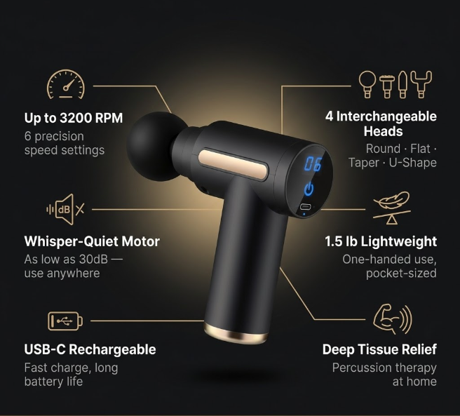 FlexGun Mini Percussion Massager