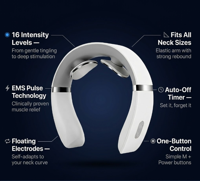 PulseRelief Neck Massager